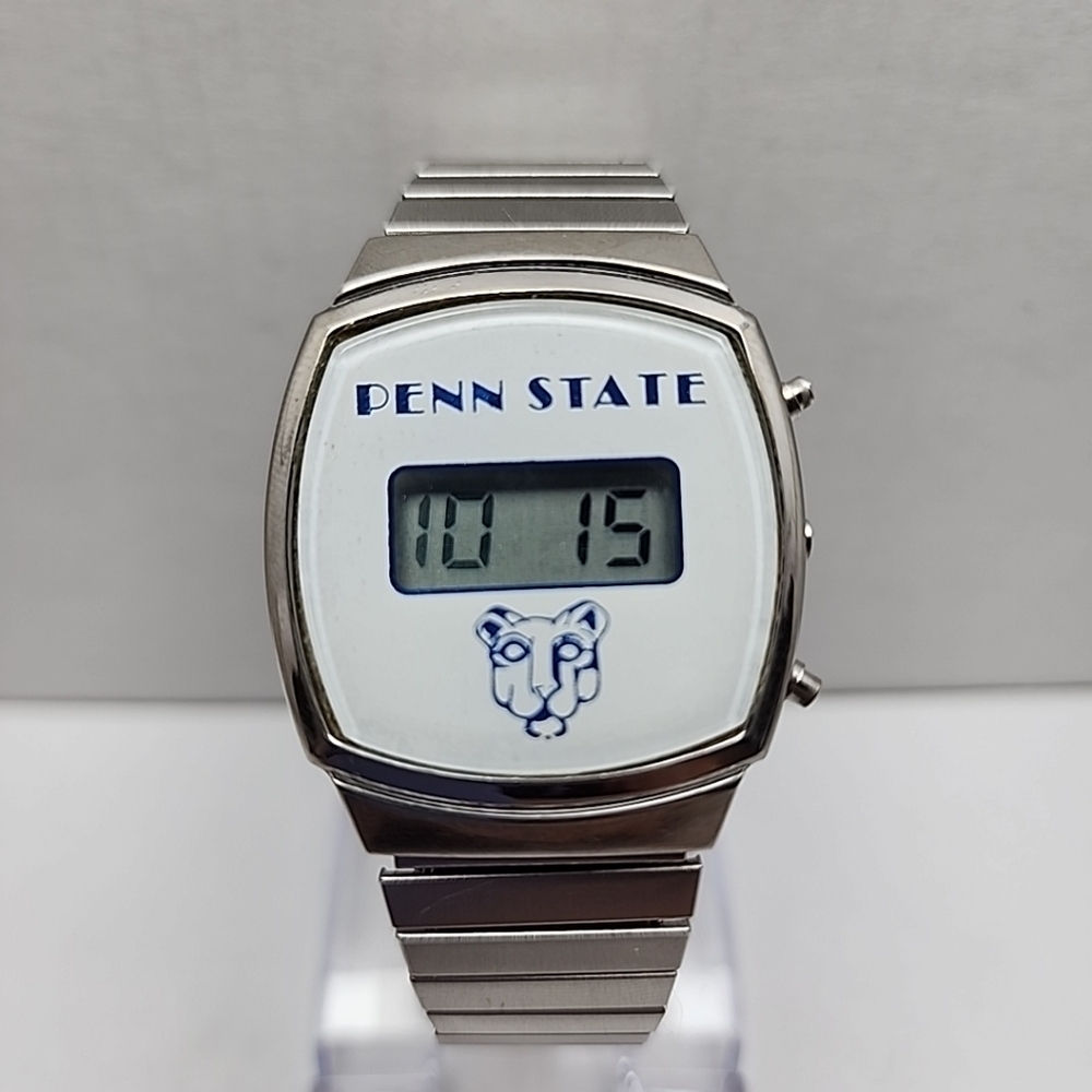 Vintage Penn State University Digital Watch Nittany Lions Football New Battery